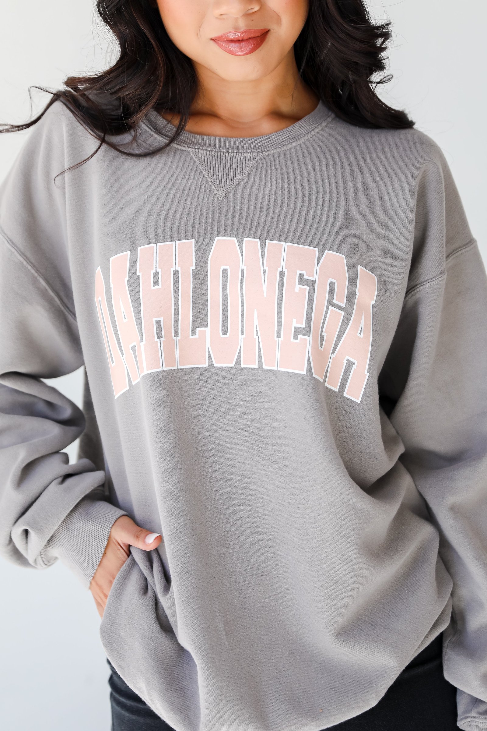 Grey Dahlonega Sweatshirt