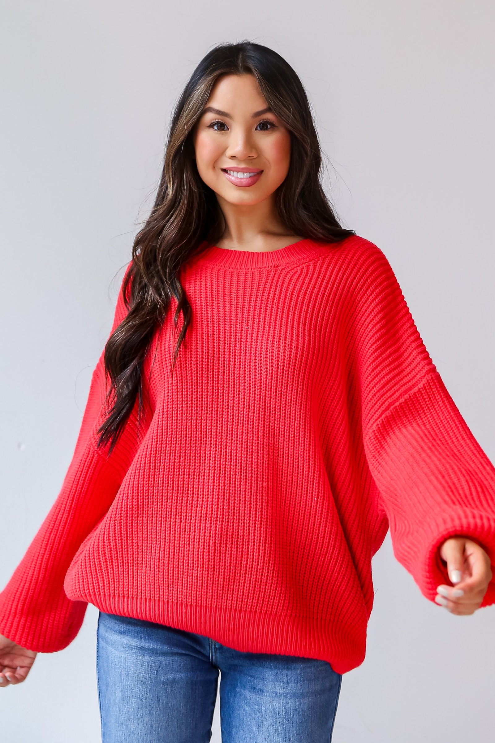 Mariah Oversized Sweater - DOORBUSTER