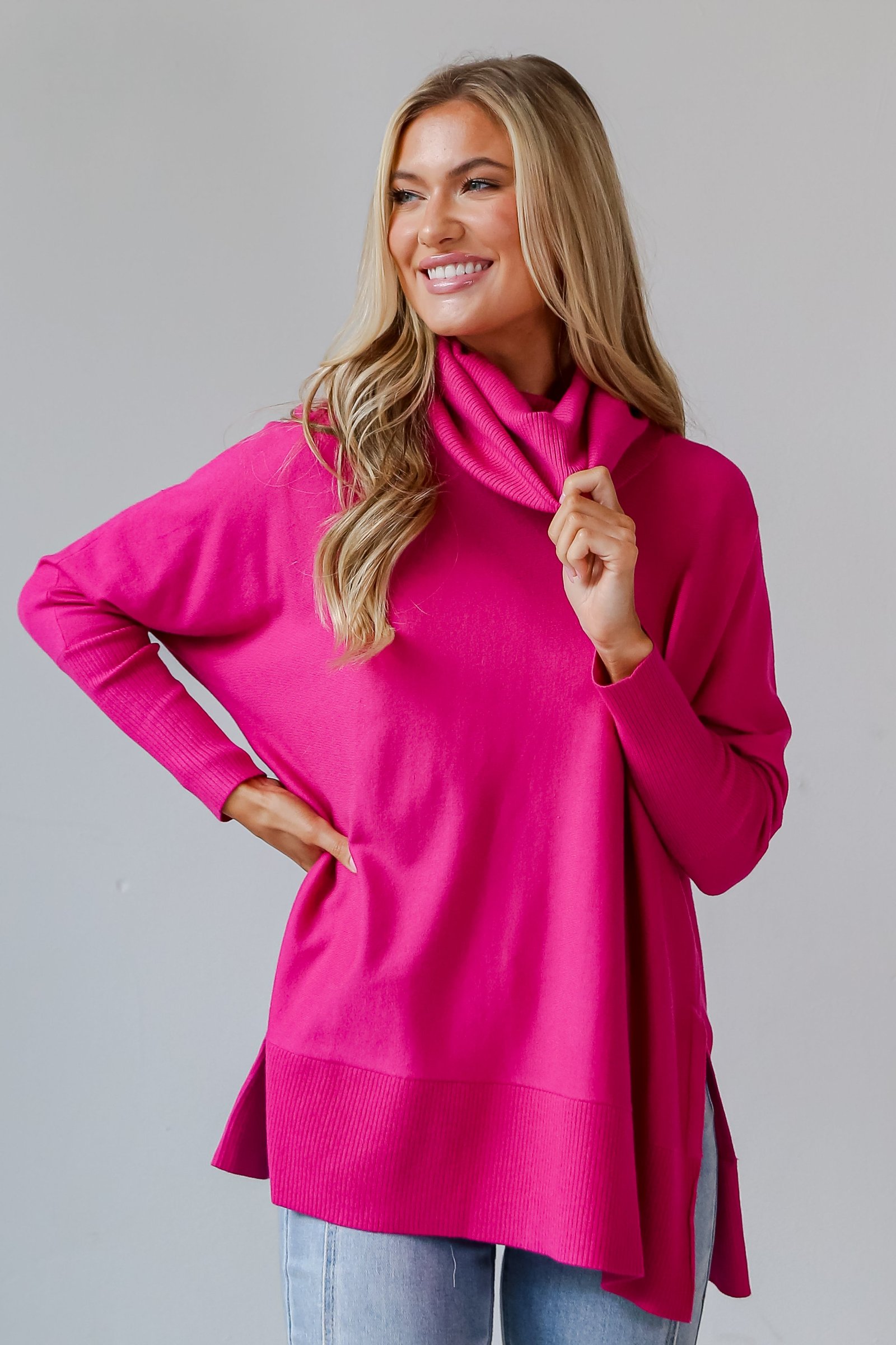 Gabby Turtleneck Oversized Sweater