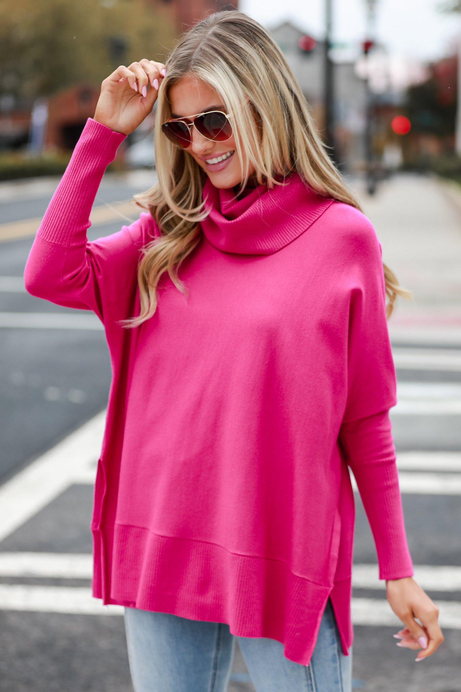 Gabby Turtleneck Oversized Sweater