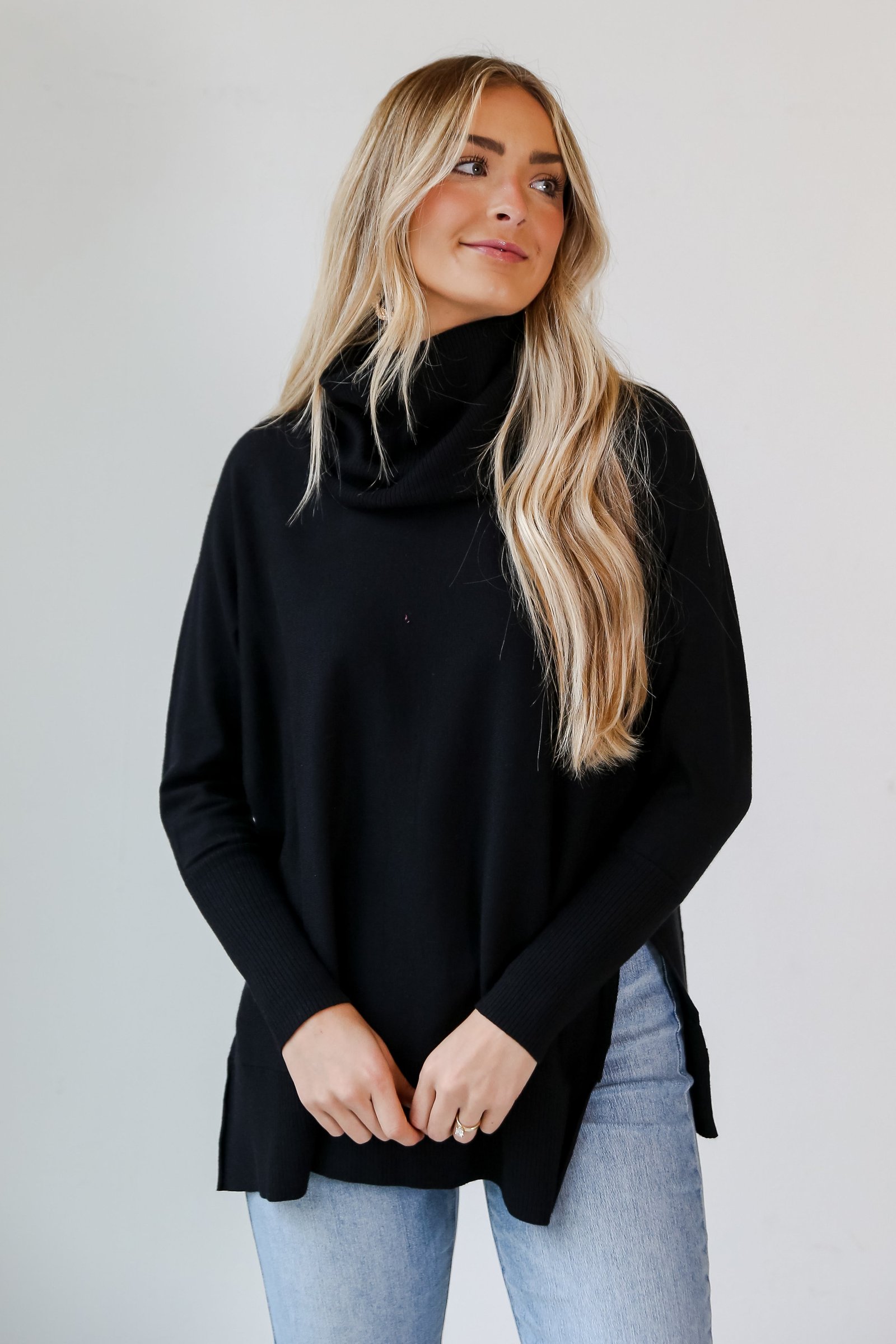 Gabby Turtleneck Oversized Sweater