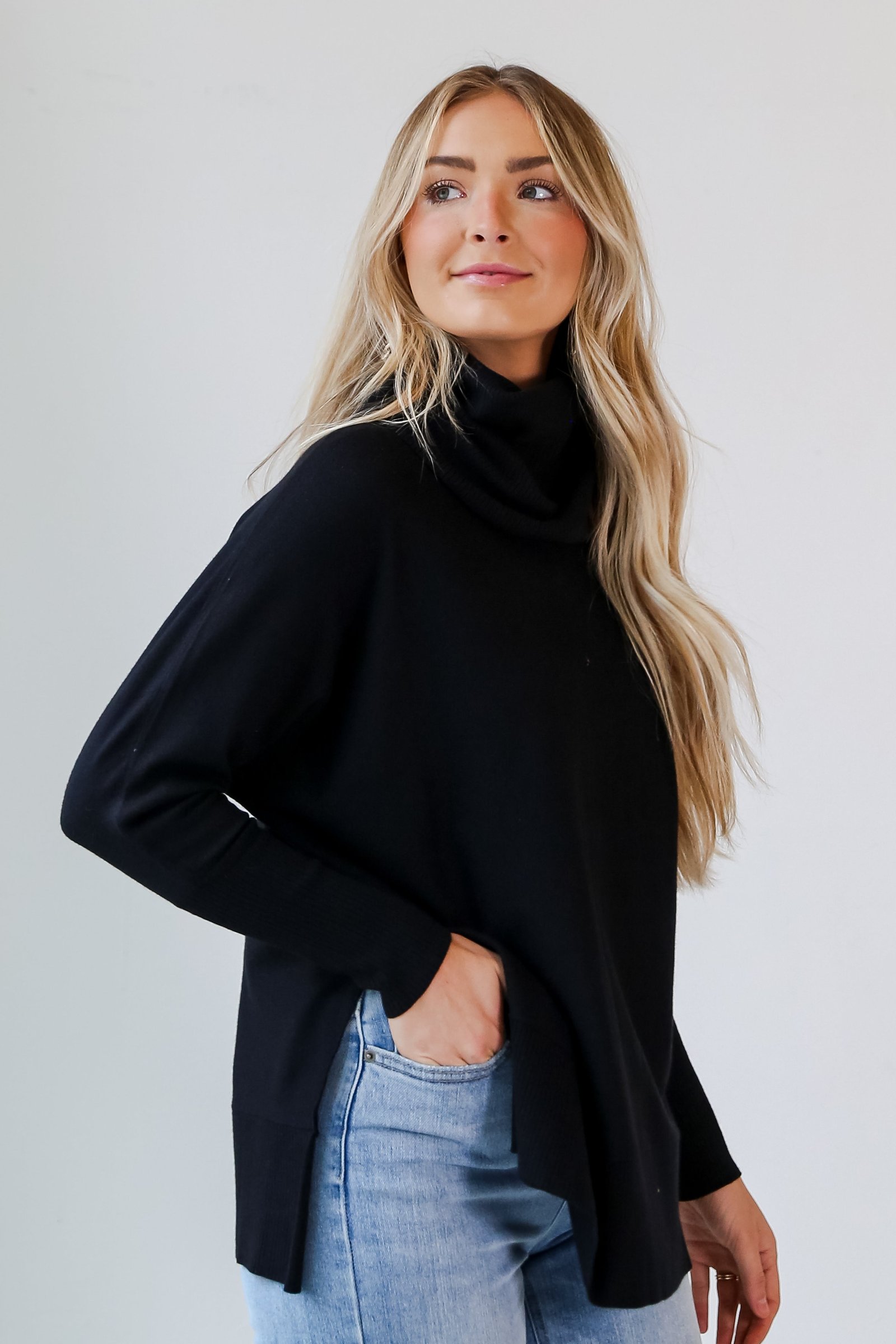 Gabby Turtleneck Oversized Sweater