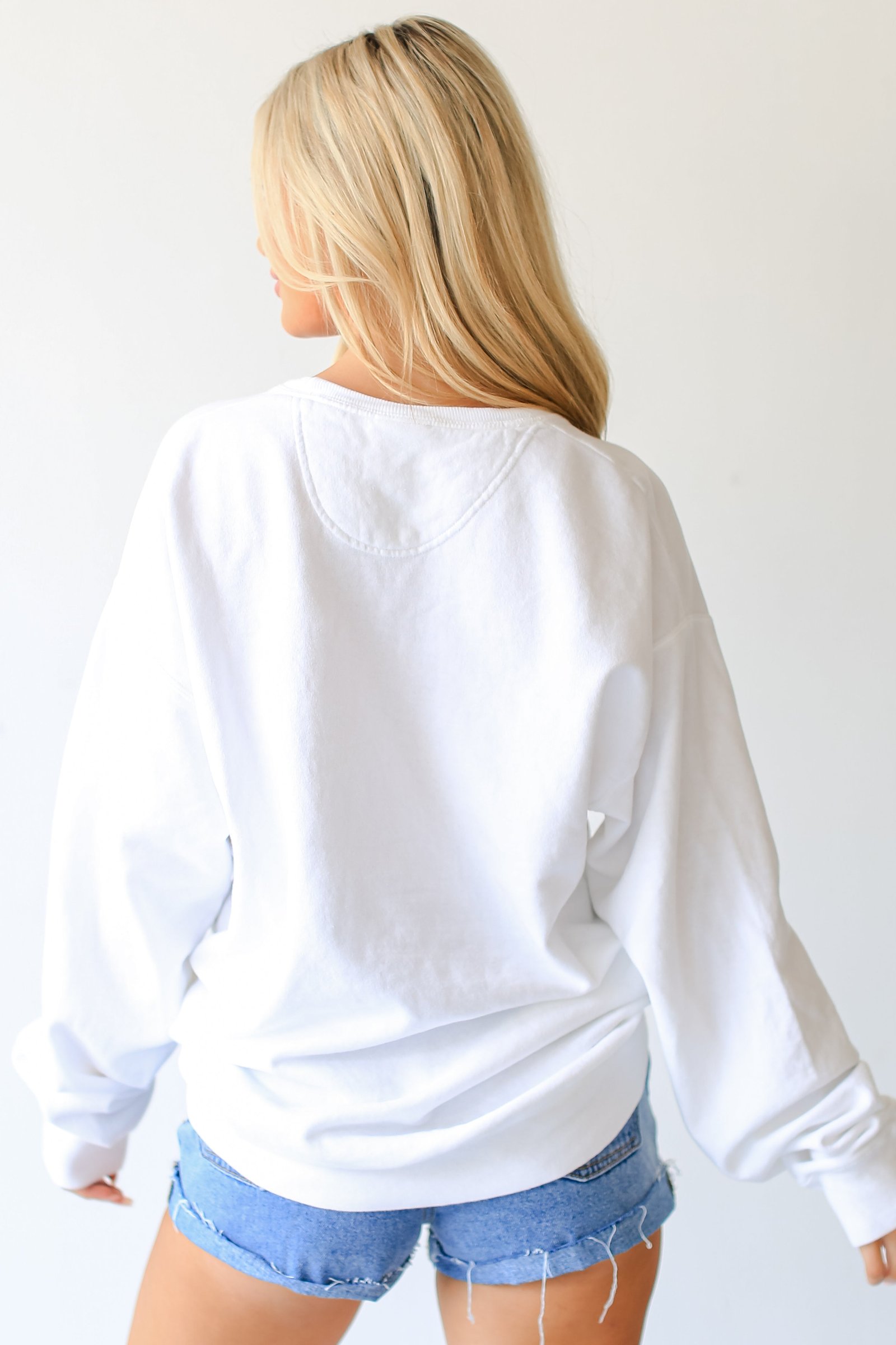 White Pray Sweatshirt